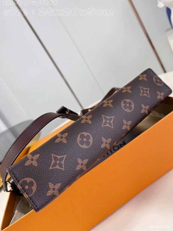 AAA Replica Ru VUITTON Toiletry Monogram Pouch-25*20*5.5CM LOUIS 0807